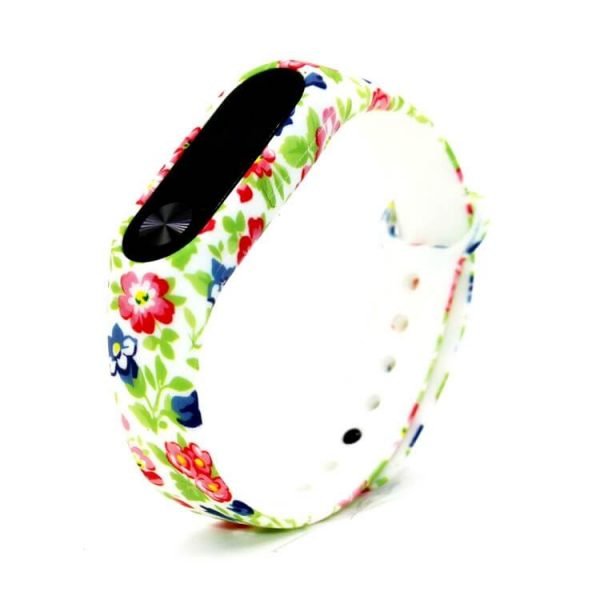 2018-New-Flower-Pattern-TPU-Smart-Wrist