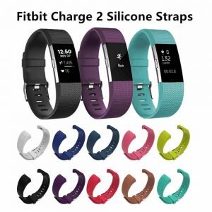 Silicone watch straps for Fitbit Charge 2