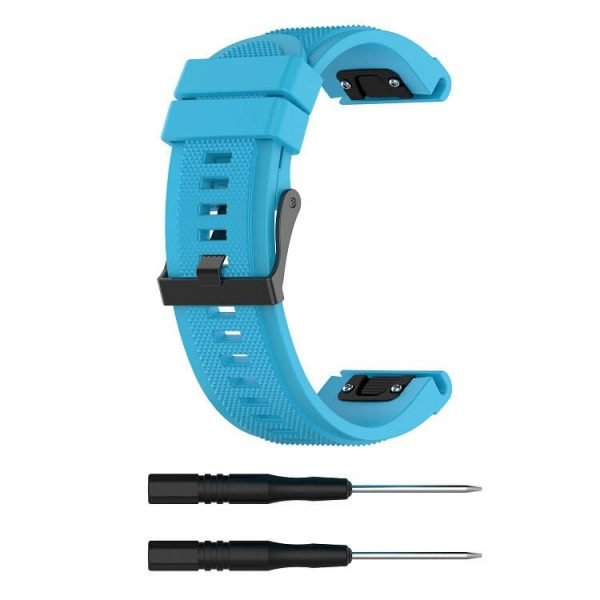 blue-texture-surface-garmin-fenix-5-plus-strap
