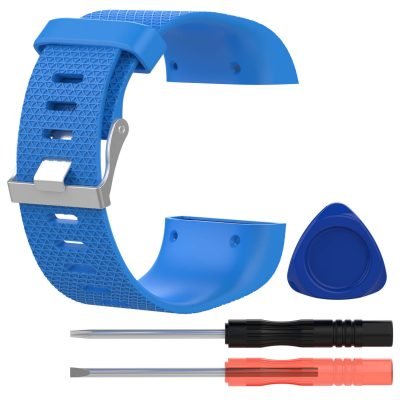 fitbit surge replacement band blue