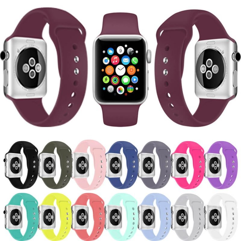 silicone apple watch bands supplier