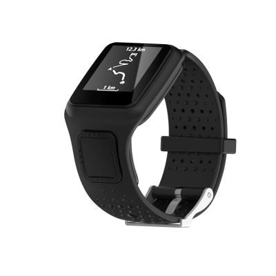 tomtom runner cardio band black