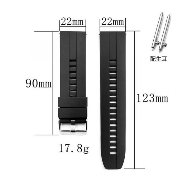 20mm-22mm-silicone-watch-strap-for-HUAWEI-WATCH-GT-2-pro-watch-band-size