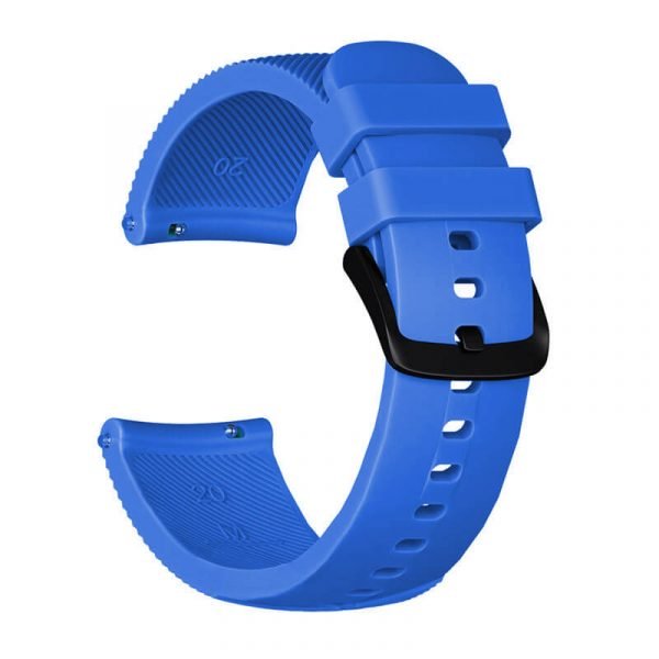 20mm-silicone-strap-for-Garmin-vivoactive-645-blue