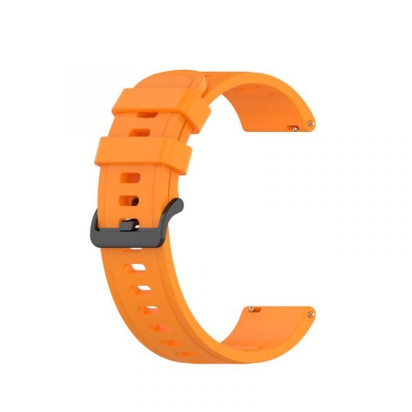 22mm silicone rubber watch band for Amazfit GTR 47mm