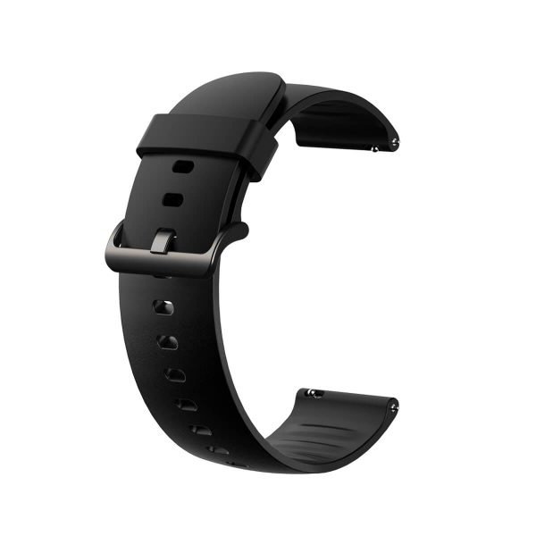 Black Silicone Watch Strap for Xiaomi Color Watch
