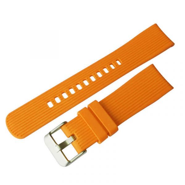 Orange watch band for Galaxy Watch Gear S4 42mm