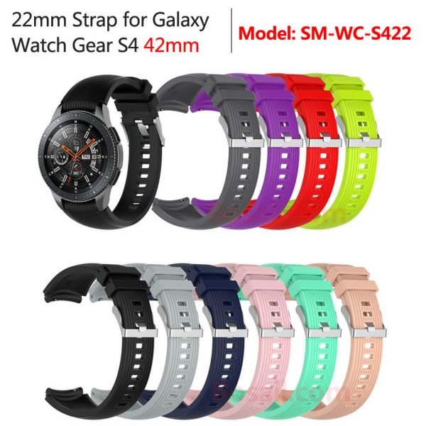 22mm Width Watch Band Strap for Galaxy Gear S4 46mm Watch
