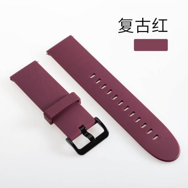 wine red Xiao Mi Color Smart Watch Band